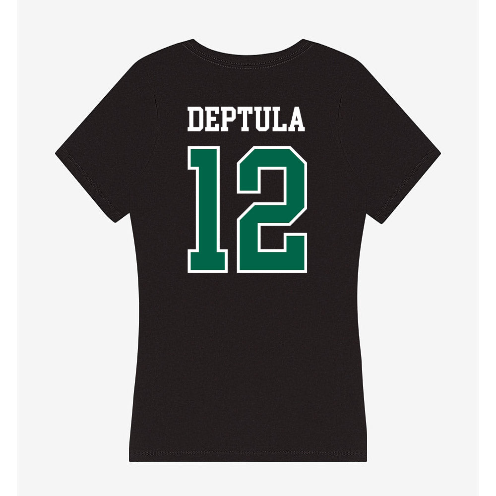 Siena - NCAA Women's Lacrosse : Hailey Deptula - Women's V-Neck T-Shirt-1