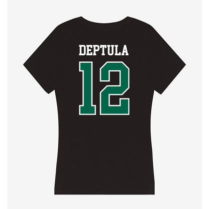 Siena - NCAA Women's Lacrosse : Hailey Deptula - Women's V-Neck T-Shirt-1