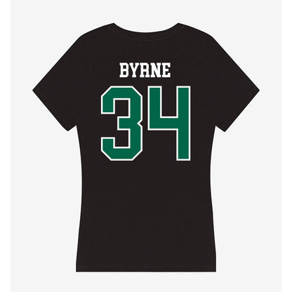 Siena - NCAA Baseball : Connor Byrne - Women's V-Neck T-Shirt-1