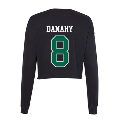 Siena - NCAA Women's Lacrosse : Emily Danahy - Women's Cropped Crew Fleece-1