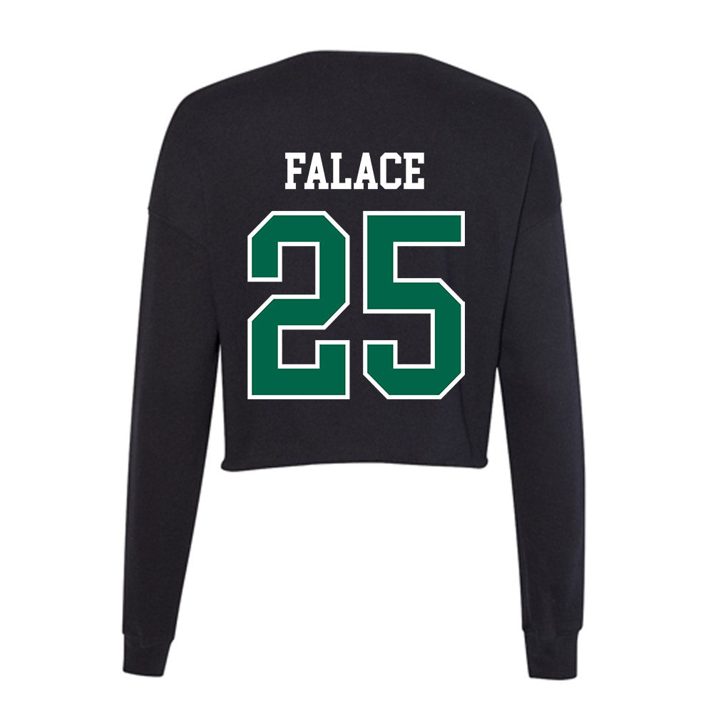 Siena - NCAA Baseball : Sam Falace - Women's Cropped Crew Fleece-1