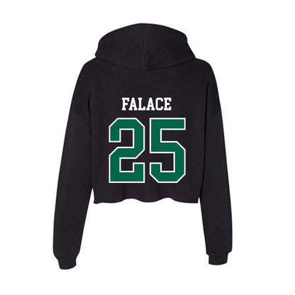 Siena - NCAA Baseball : Sam Falace - Women's Crop Fleece Hoodie-1