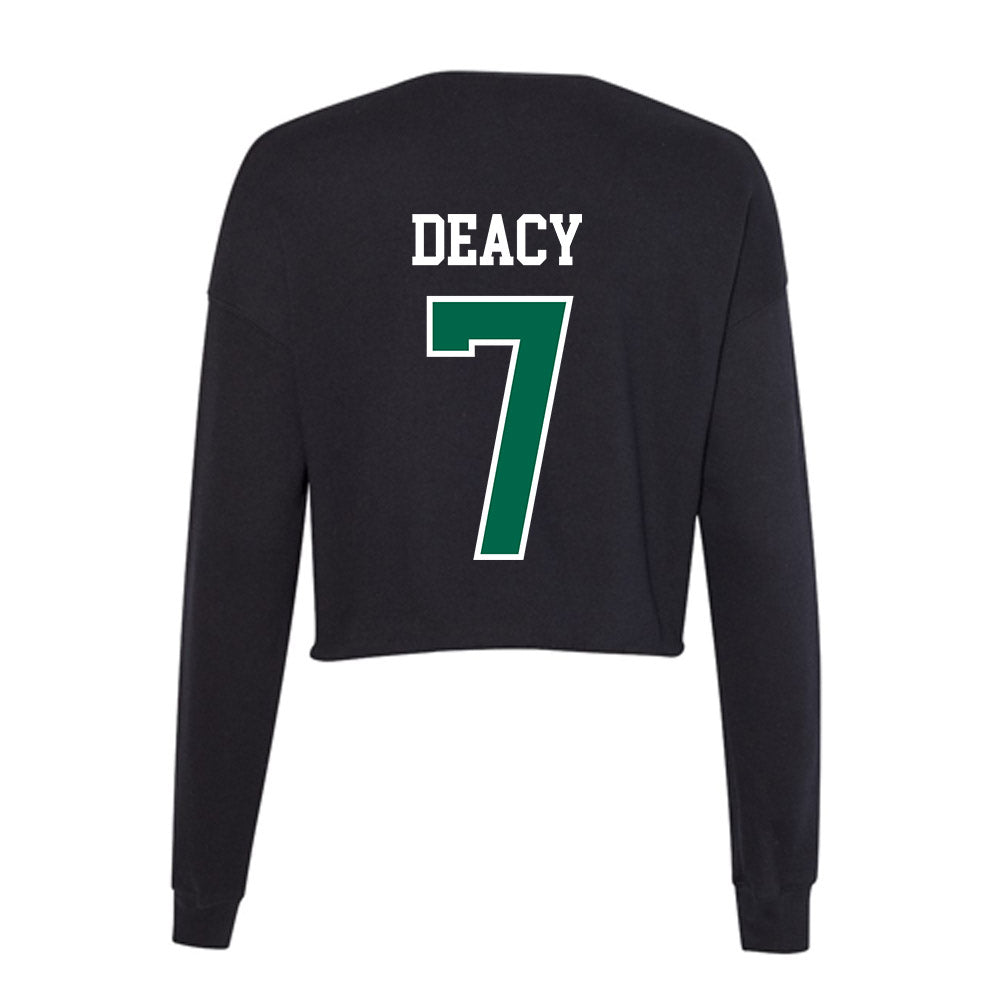 Siena - NCAA Women's Volleyball : Mary Claire Deacy - Women's Cropped Crew Fleece-1