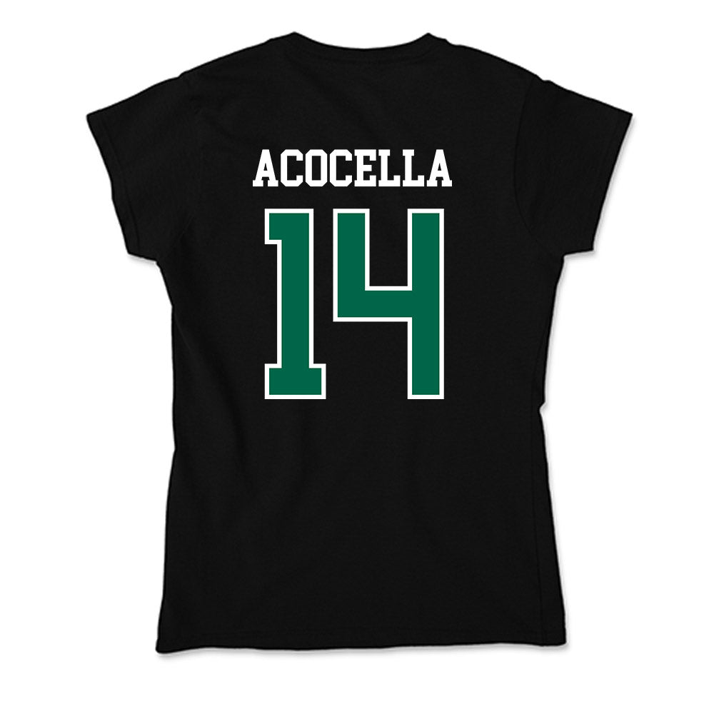 Siena - NCAA Men's Soccer : Nico Acocella - Soft Style Women’s T-Shirt-1