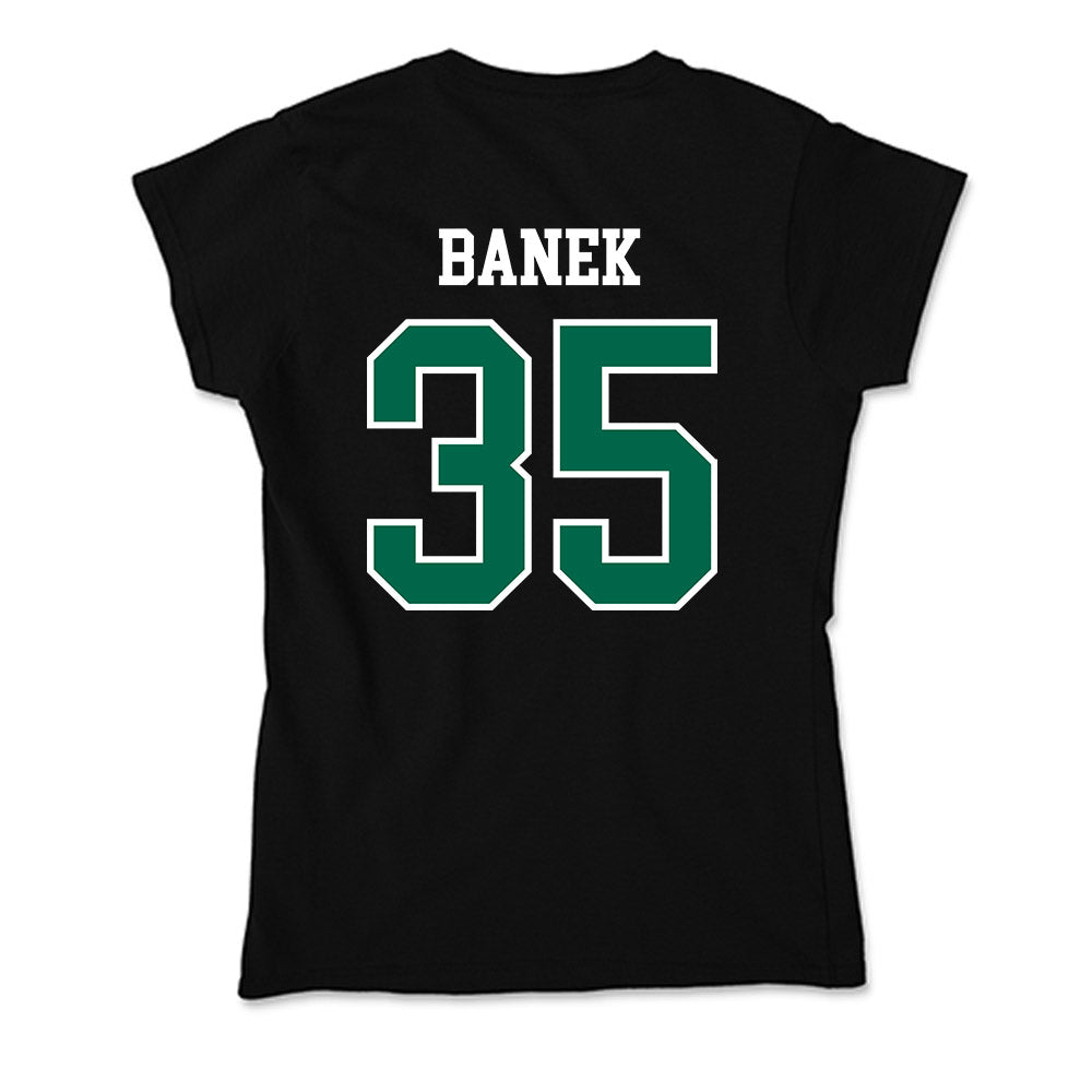 Siena - NCAA Men's Lacrosse : Logan Banek - Soft Style Women’s T-Shirt-1