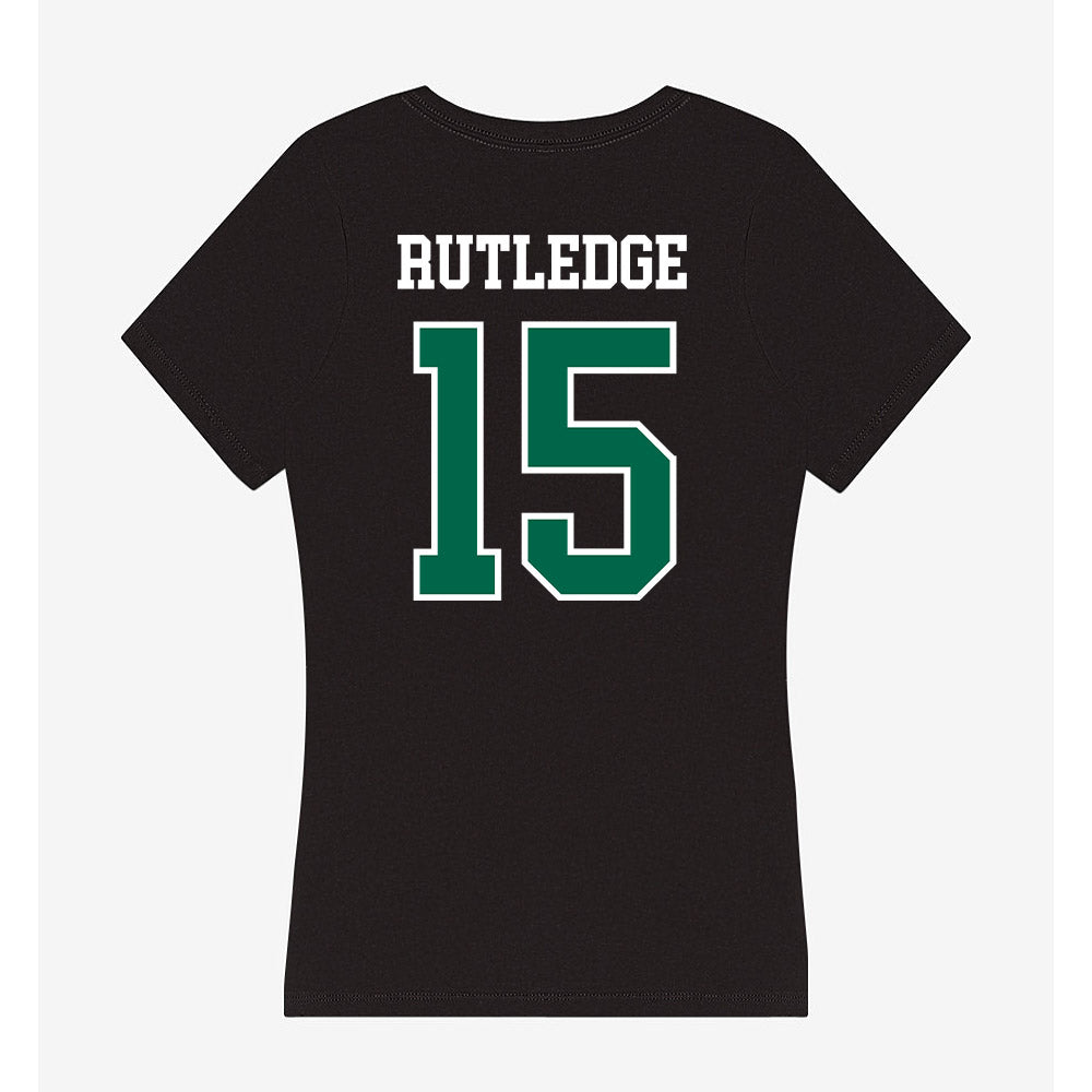 Siena - NCAA Women's Lacrosse : Emily Rutledge - Women's V-Neck T-Shirt-1