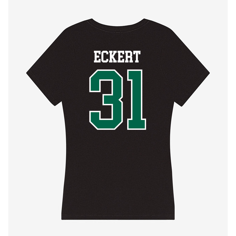 Siena - NCAA Men's Lacrosse : Ethan Eckert - Women's V-Neck T-Shirt-1