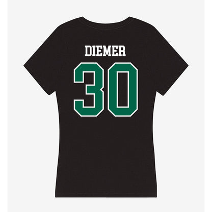 Siena - NCAA Men's Lacrosse : Benjamin Diemer - Women's V-Neck T-Shirt-1
