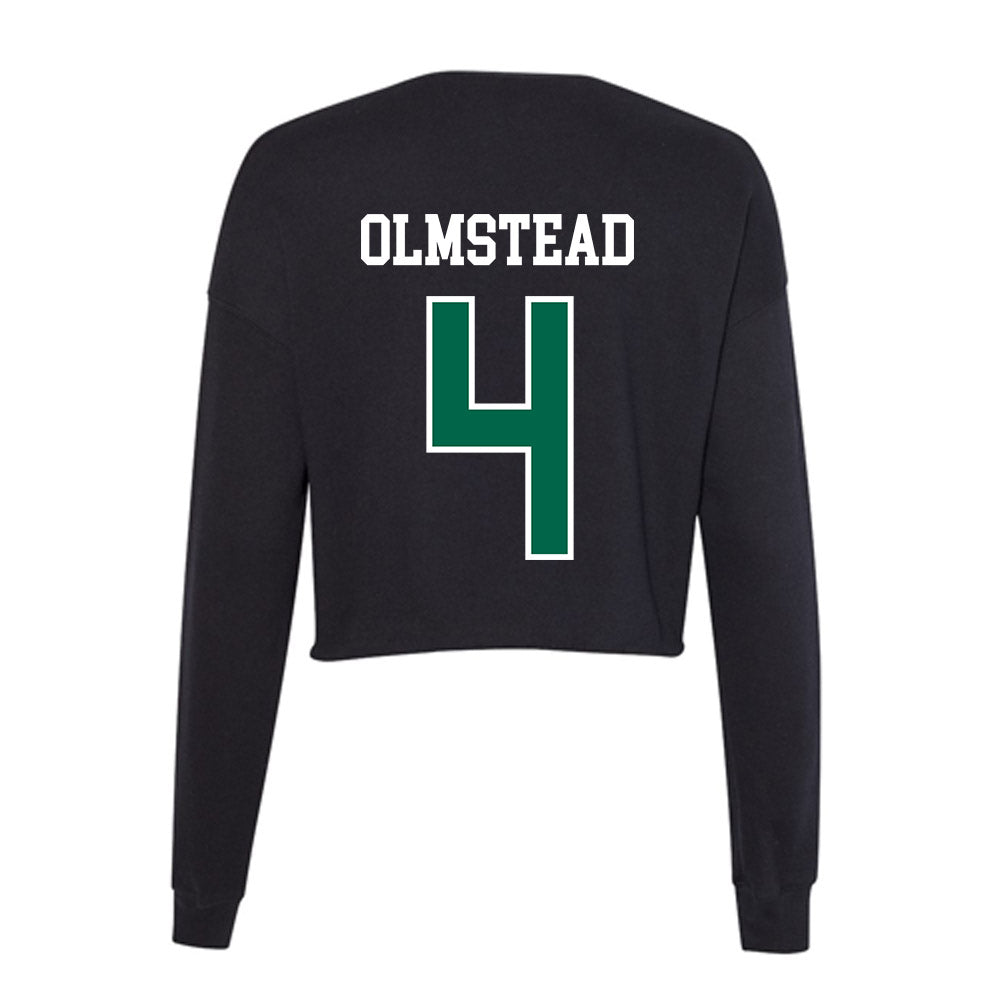Siena - NCAA Men's Lacrosse : Caden Olmstead - Women's Cropped Crew Fleece-1