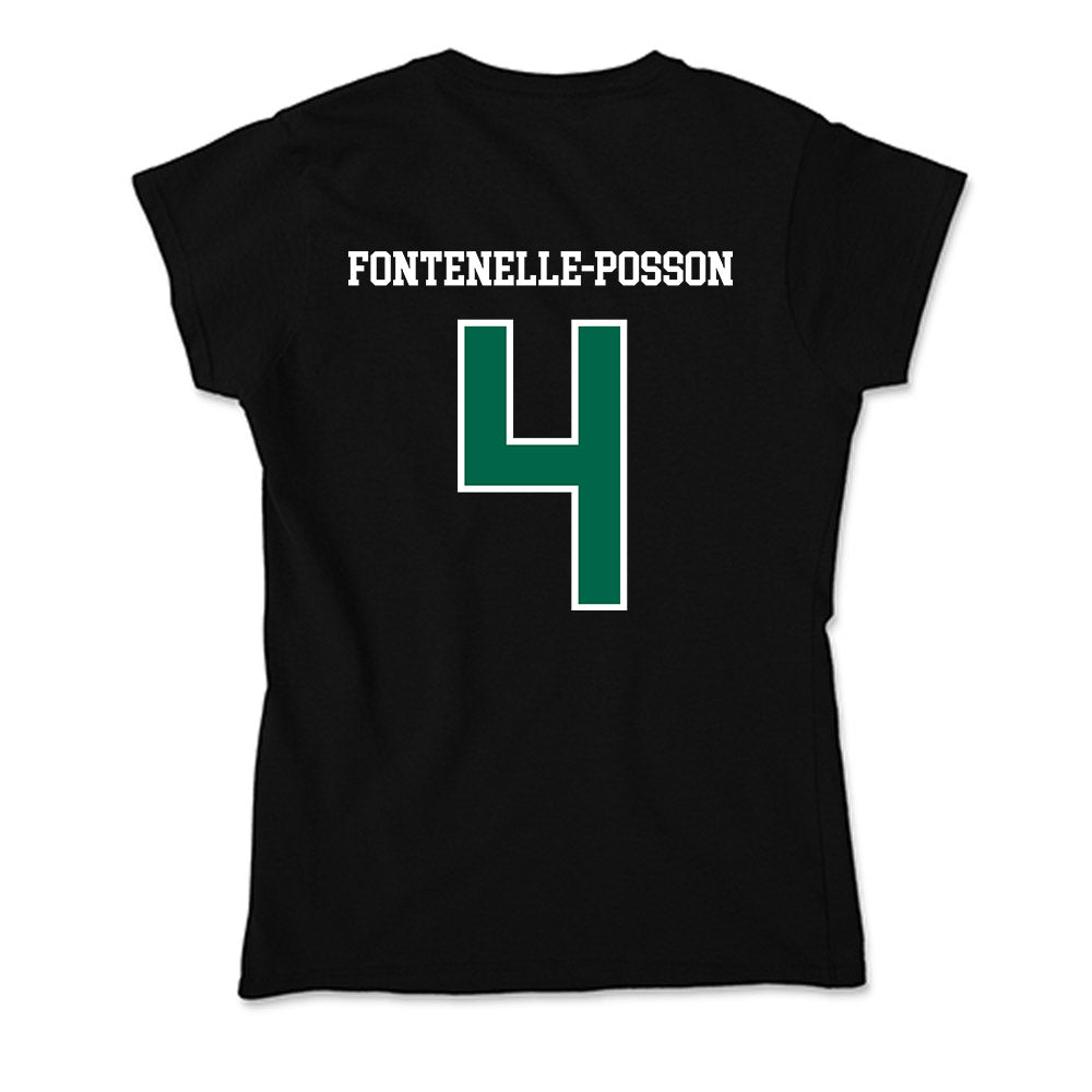 Siena - NCAA Women's Basketball : Valencia Fontenelle-Posson - Soft Style Women’s T-Shirt-1