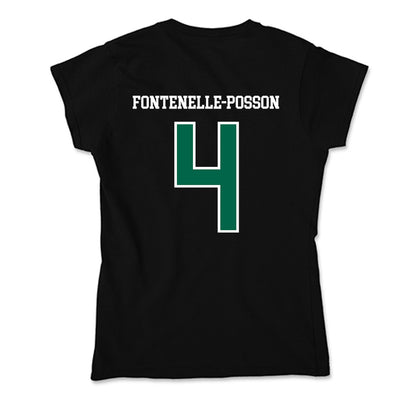 Siena - NCAA Women's Basketball : Valencia Fontenelle-Posson - Soft Style Women’s T-Shirt-1