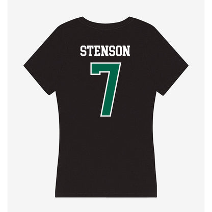 Siena - NCAA Baseball : Kobe Stenson - Women's V-Neck T-Shirt-1