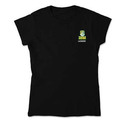 Siena - NCAA Men's Lacrosse : Carter Fort - Soft Style Women’s T-Shirt-0