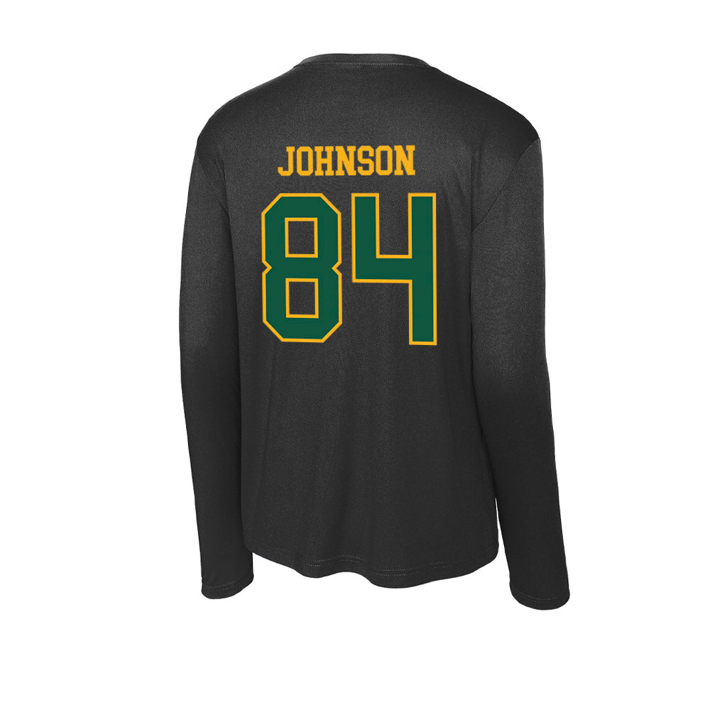 William & Mary - NCAA Football : Joseph Johnson - Activewear Long Sleeve T-Shirt-1