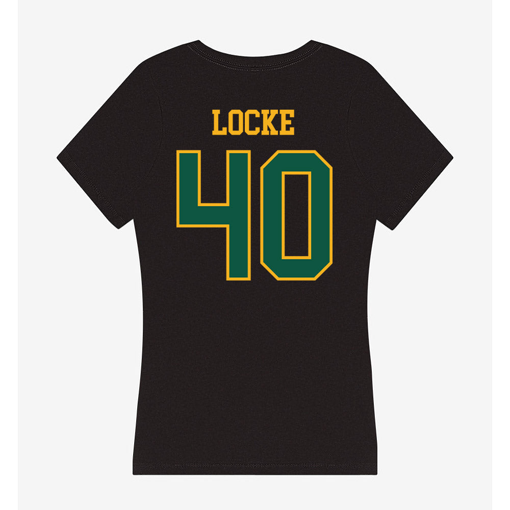 William & Mary - NCAA Women's Lacrosse : Jaylin Locke - Women's V-Neck T-Shirt-1