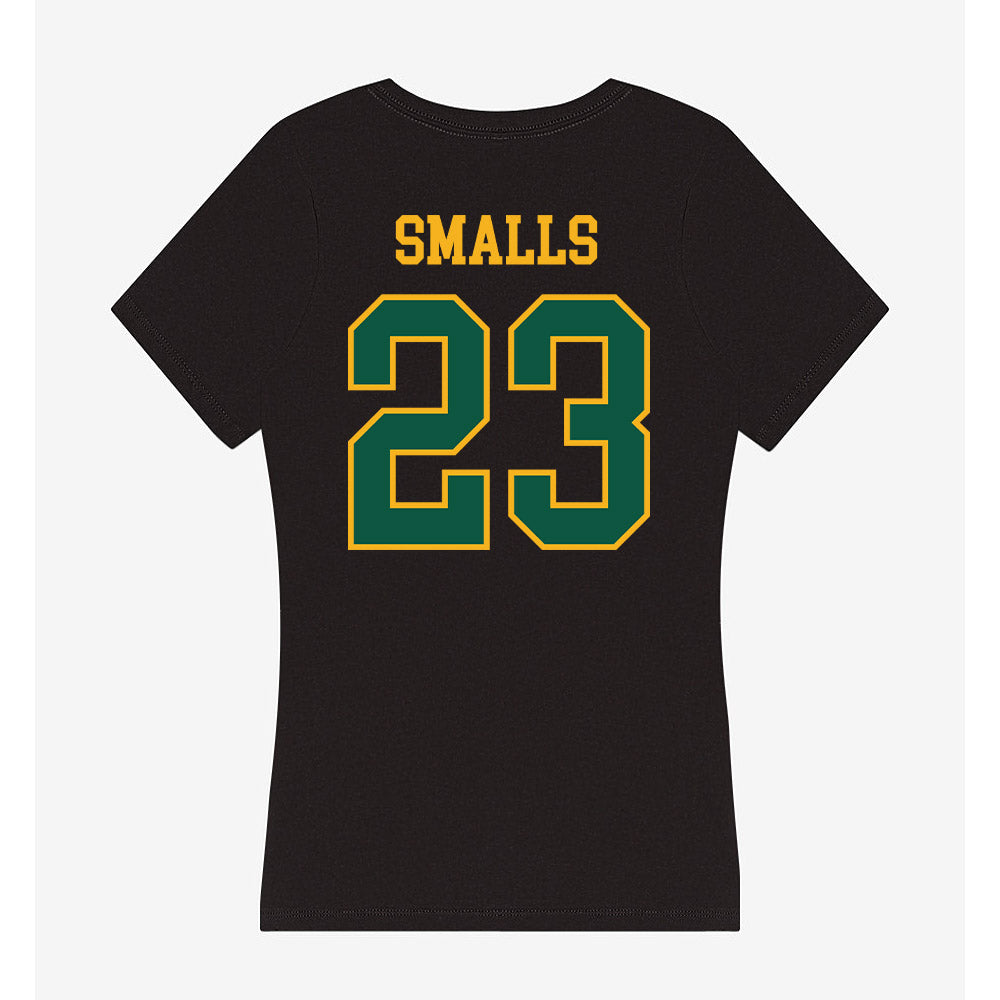 William & Mary - NCAA Football : Brayden Smalls - Women's V-Neck T-Shirt-1
