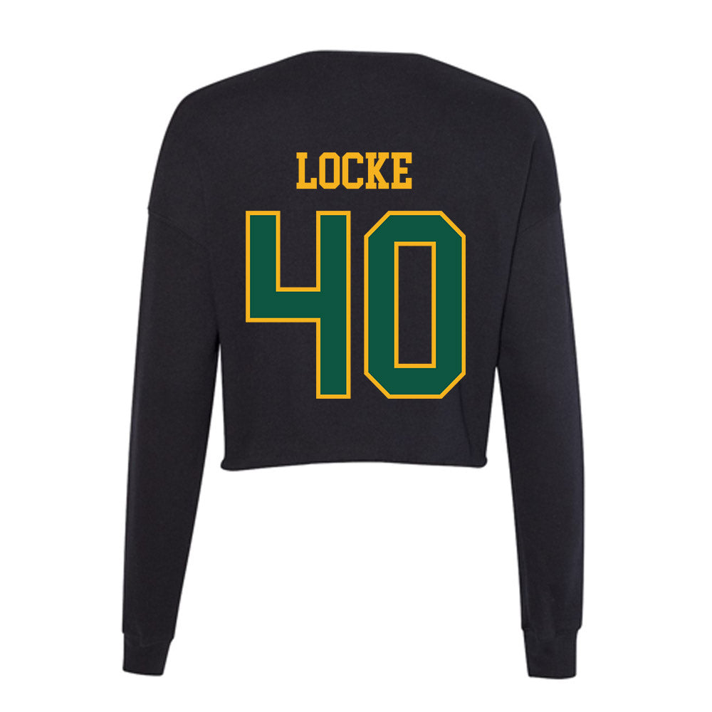 William & Mary - NCAA Women's Lacrosse : Jaylin Locke - Women's Cropped Crew Fleece-1