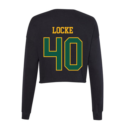 William & Mary - NCAA Women's Lacrosse : Jaylin Locke - Women's Cropped Crew Fleece-1