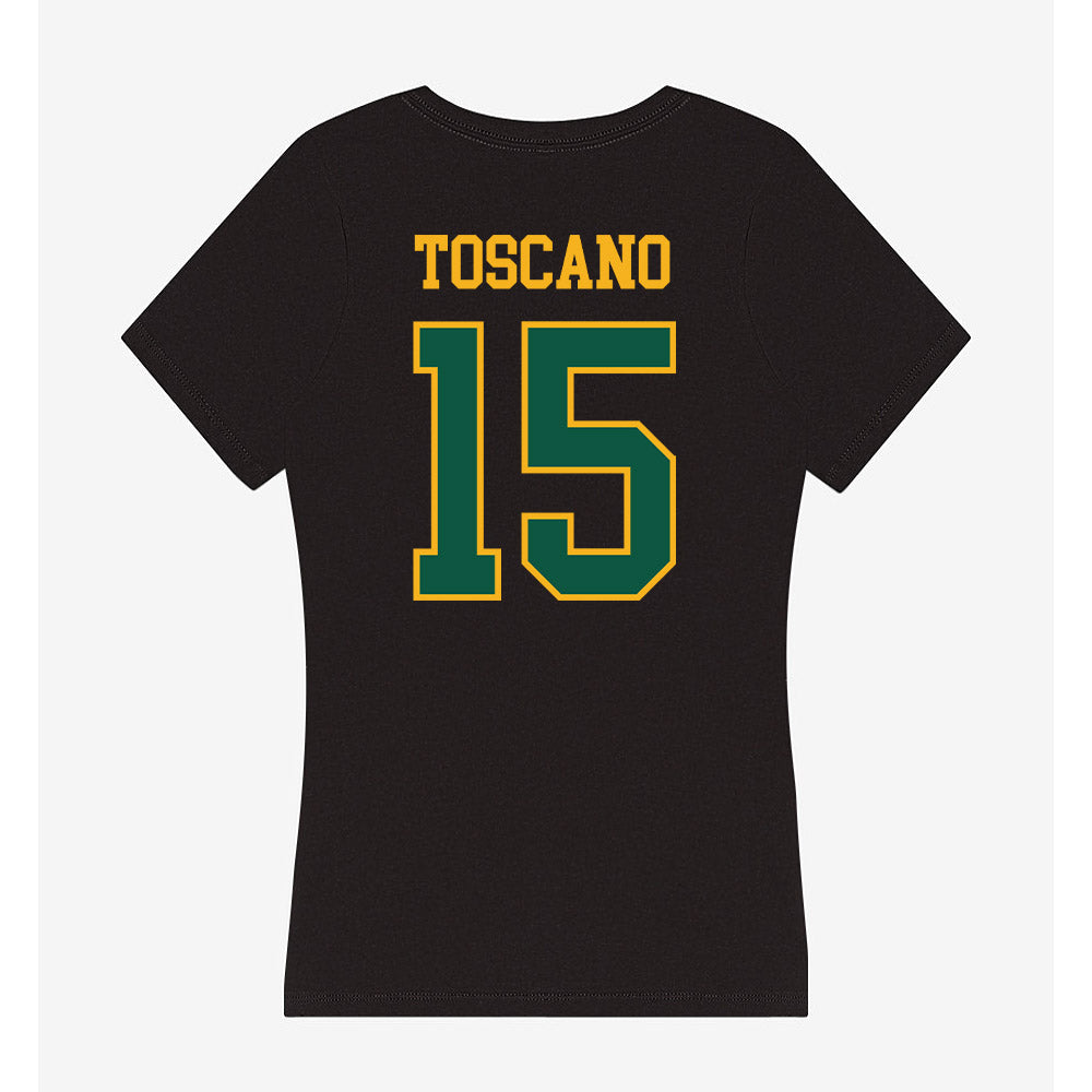 William & Mary - NCAA Football : Jack Toscano - Women's V-Neck T-Shirt-1