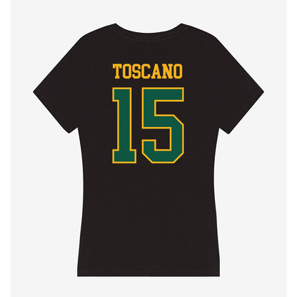 William & Mary - NCAA Football : Jack Toscano - Women's V-Neck T-Shirt-1