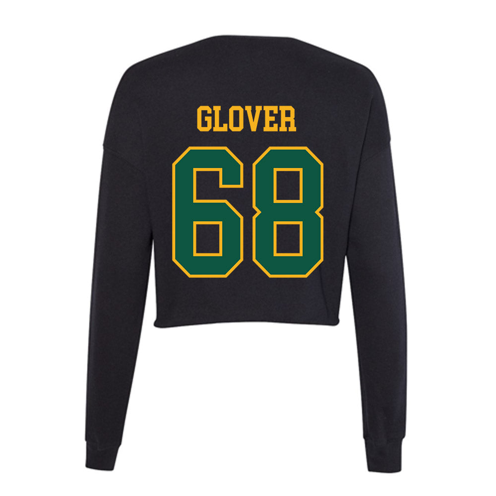 William & Mary - NCAA Football : Miles Glover - Women's Cropped Crew Fleece-1