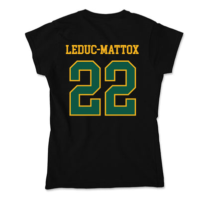 William & Mary - NCAA Football : Branson Leduc-Mattox - Soft Style Women’s T-Shirt-1