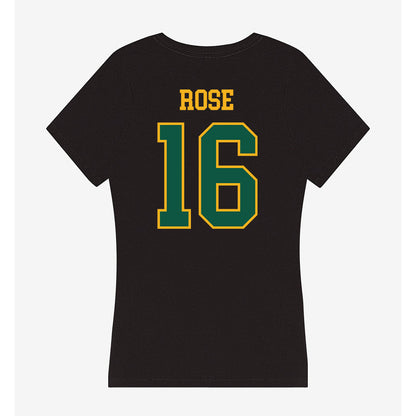 William & Mary - NCAA Football : Tyler Rose - Women's V-Neck T-Shirt-1