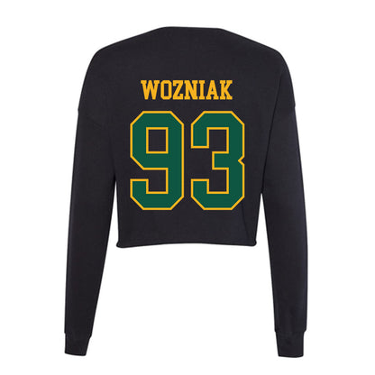 William & Mary - NCAA Football : Ryan Wozniak - Women's Cropped Crew Fleece-1