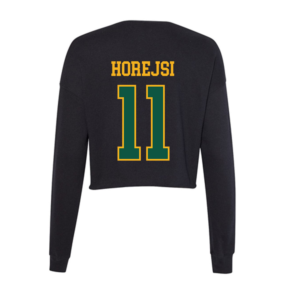 William & Mary - NCAA Women's Volleyball : Avery Horejsi - Women's Cropped Crew Fleece-1