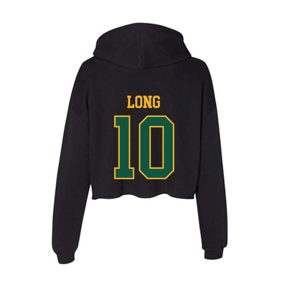 William & Mary - NCAA Women's Basketball : Marley Long - Women's Crop Fleece Hoodie-1