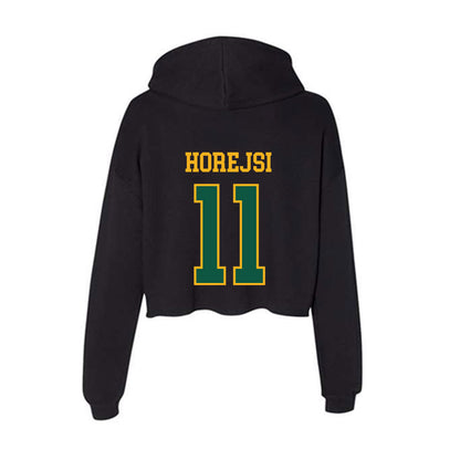 William & Mary - NCAA Women's Volleyball : Avery Horejsi - Women's Crop Fleece Hoodie-1