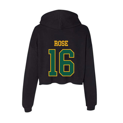 William & Mary - NCAA Football : Tyler Rose - Women's Crop Fleece Hoodie-1