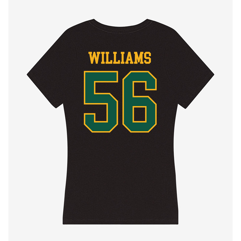 William & Mary - NCAA Football : Joseph Williams - Women's V-Neck T-Shirt-1
