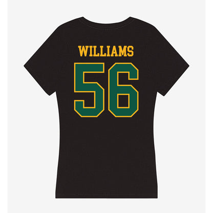 William & Mary - NCAA Football : Joseph Williams - Women's V-Neck T-Shirt-1