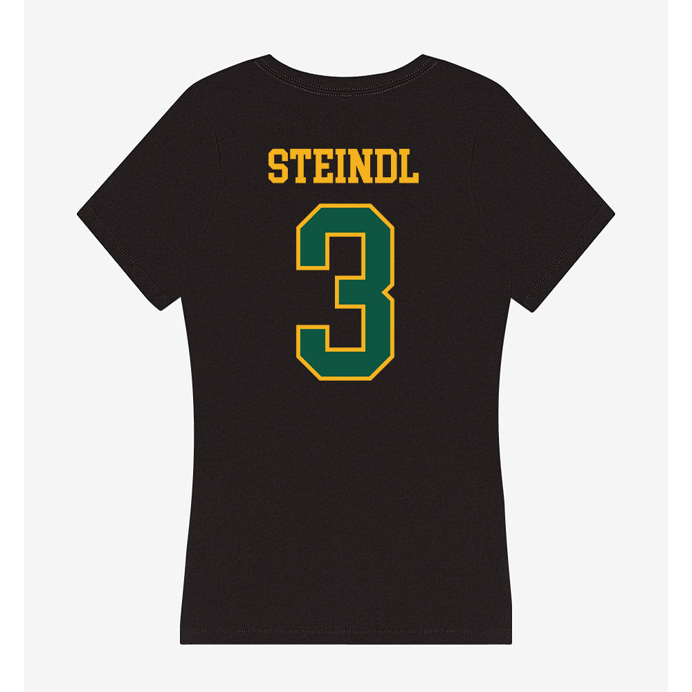 William & Mary - NCAA Women's Basketball : Jordyn Steindl - Women's V-Neck T-Shirt-1