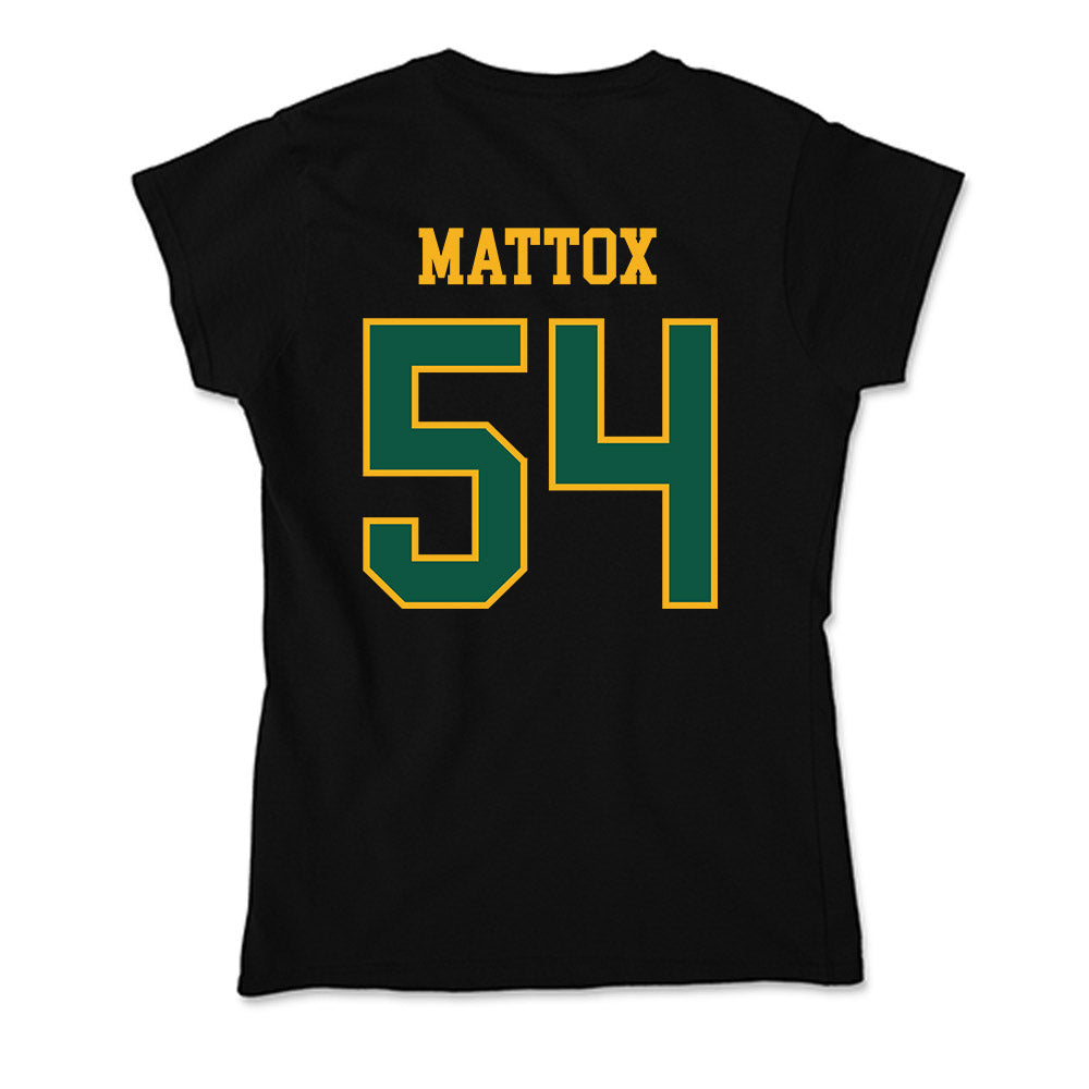 William & Mary - NCAA Football : Connor Mattox - Soft Style Women’s T-Shirt-1
