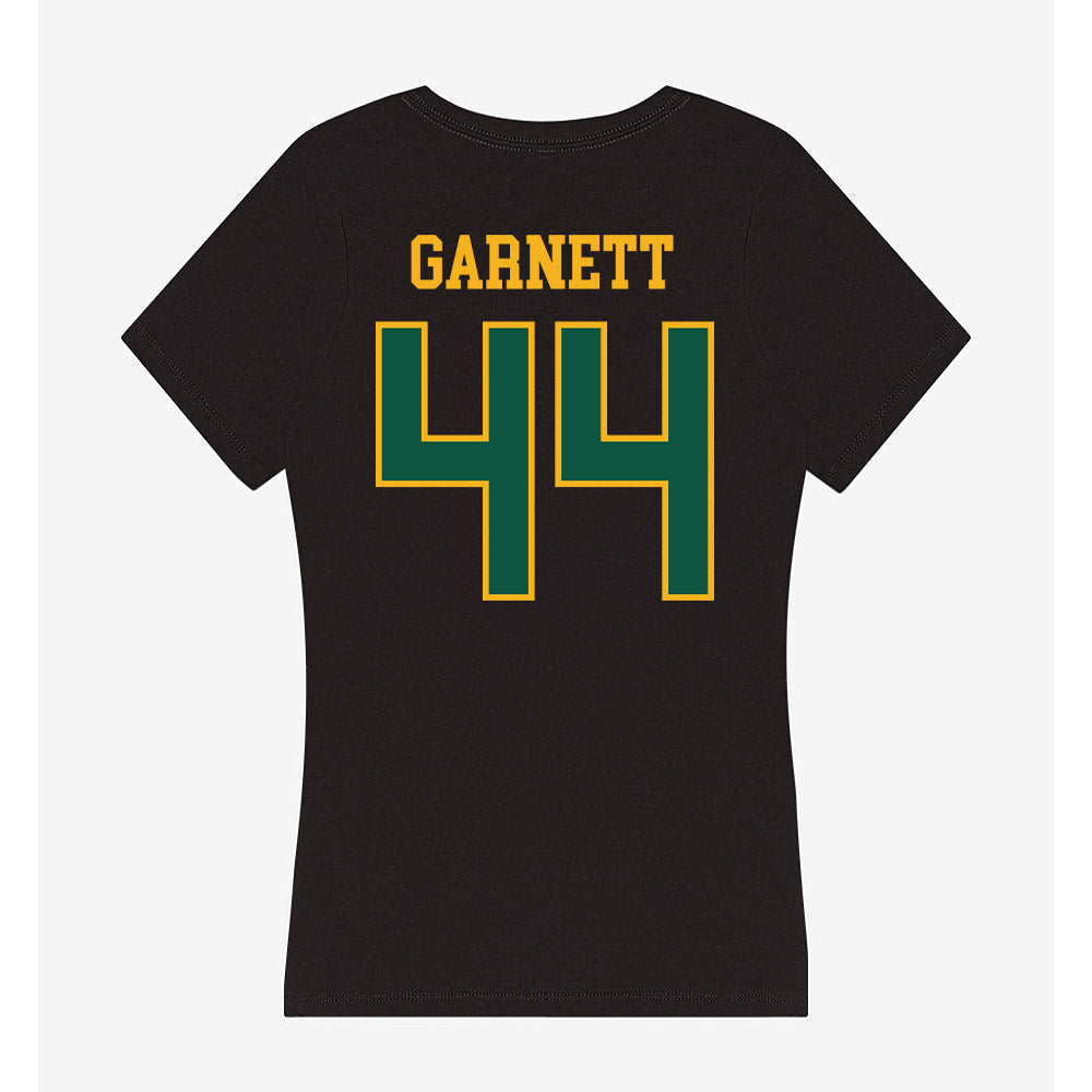 William & Mary - NCAA Baseball : Travis Garnett - Women's V-Neck T-Shirt-1