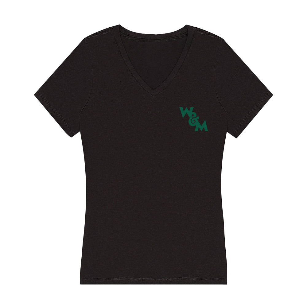 William & Mary - NCAA Women's Volleyball : Sophia Van Name - Women's V-Neck T-Shirt-0
