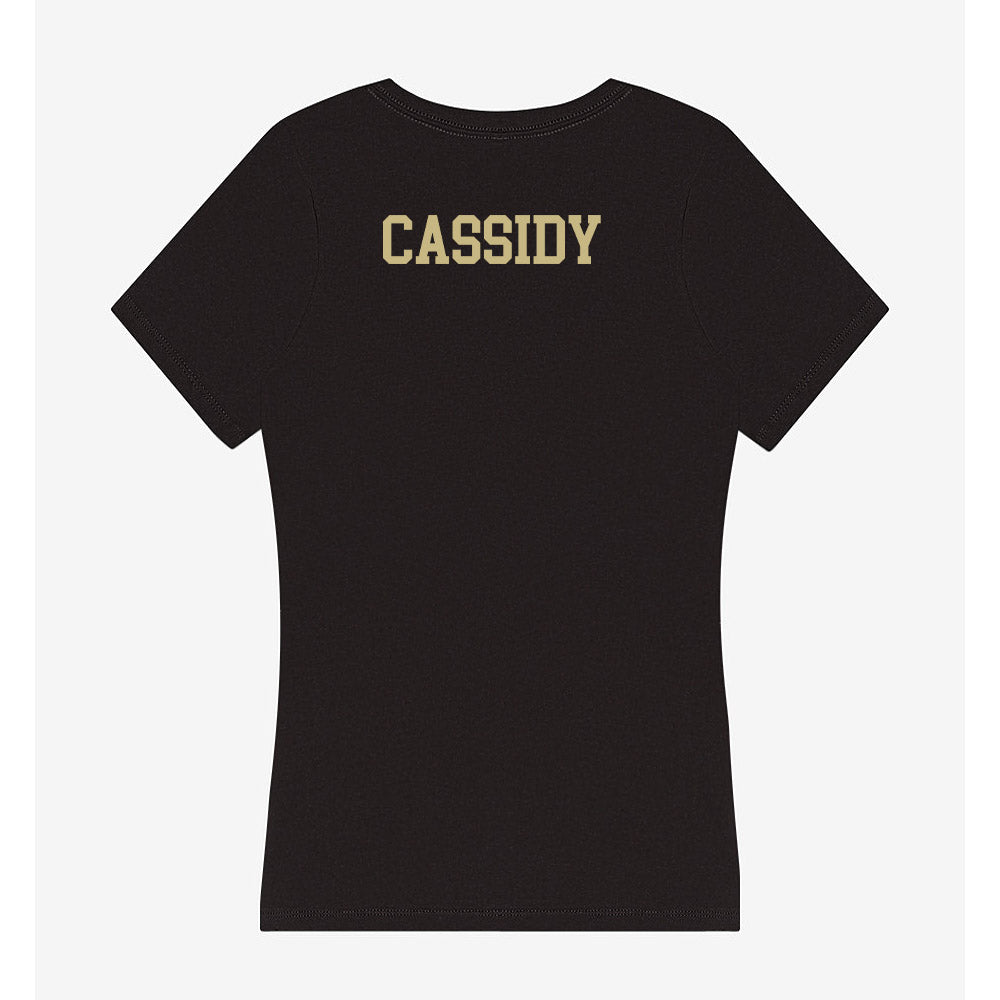 Charleston - NCAA Women's Track & Field : Caroline Cassidy - Women's V-Neck T-Shirt-1