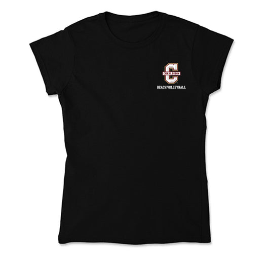 Charleston - NCAA Beach Volleyball : Ella Duffner - Soft Style Women’s T-Shirt-0