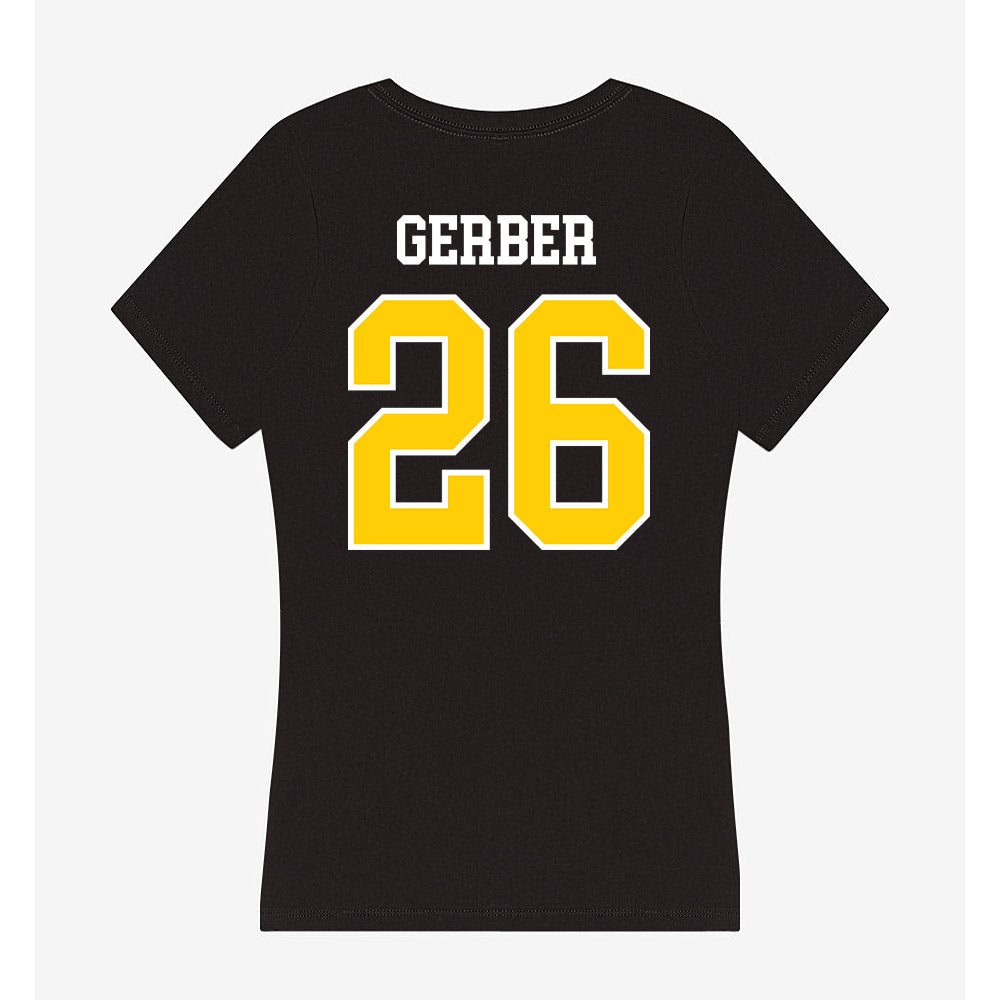 Centre College - NCAA Baseball : John Gerber - Women's V-Neck T-Shirt-1