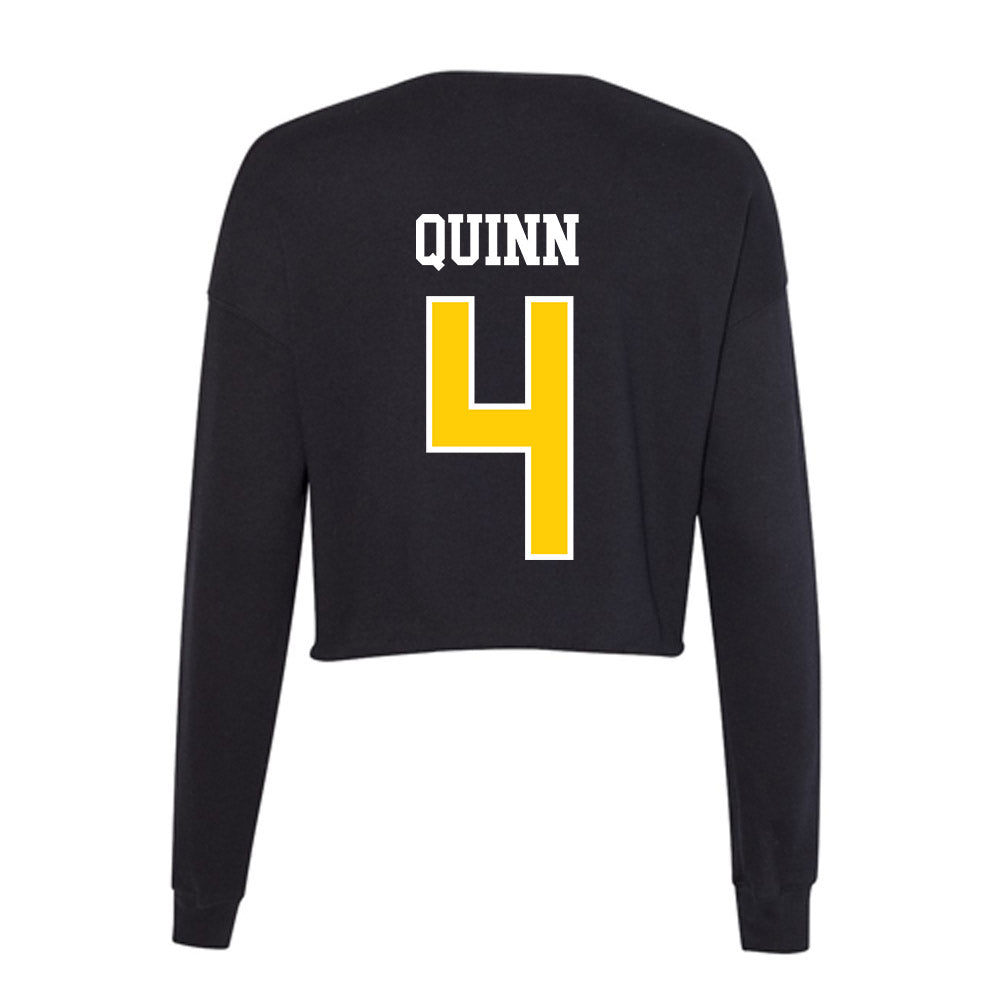 Centre College - NCAA Women's Soccer : Ava Quinn - Women's Cropped Crew Fleece-1