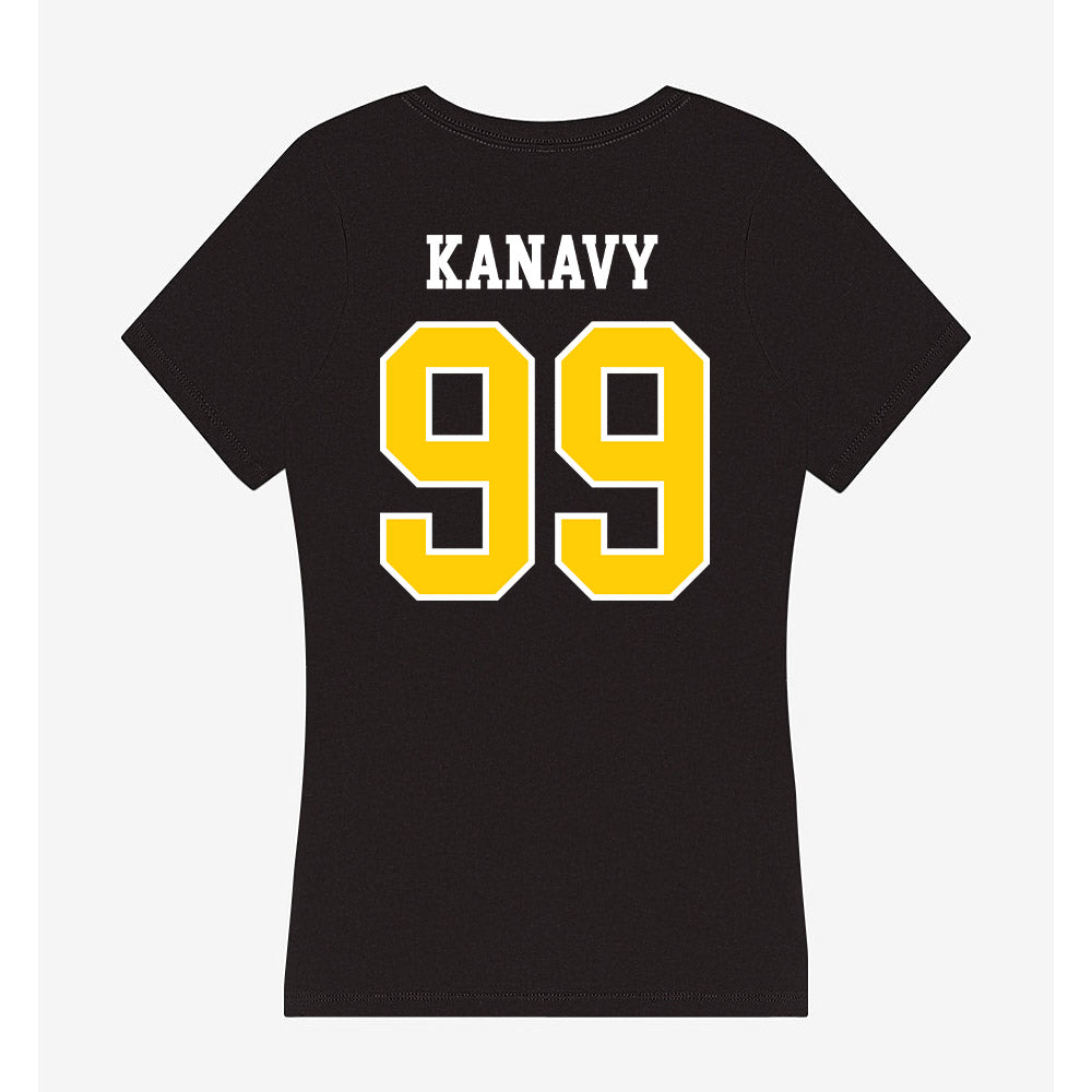 Centre College - NCAA Women's Soccer : Kennedy Kanavy - Women's V-Neck T-Shirt-1
