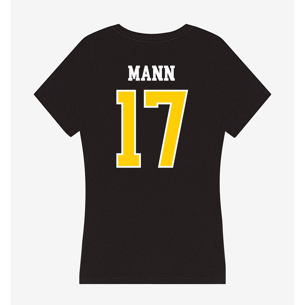Centre College - NCAA Women's Soccer : Ella Mann - Women's V-Neck T-Shirt-1