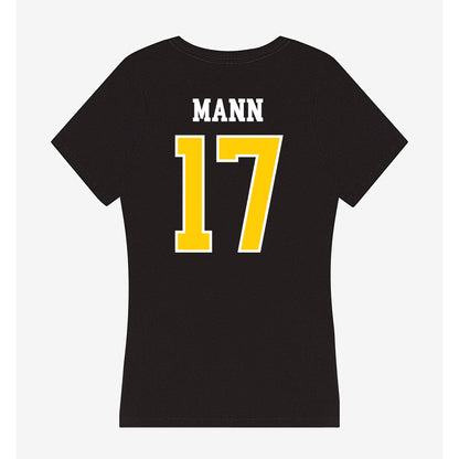 Centre College - NCAA Women's Soccer : Ella Mann - Women's V-Neck T-Shirt-1