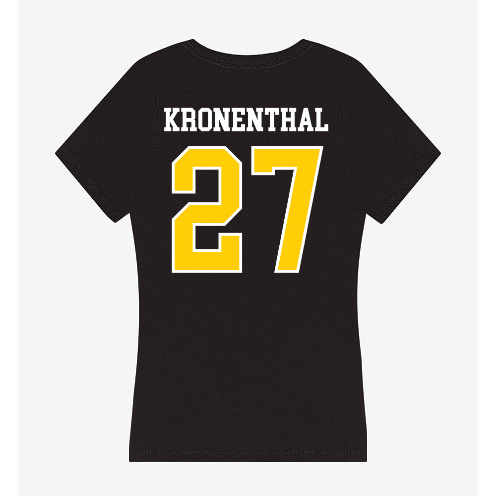 Centre College - NCAA Women's Soccer : Alexis Kronenthal - Women's V-Neck T-Shirt-1