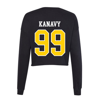 Centre College - NCAA Women's Soccer : Kennedy Kanavy - Women's Cropped Crew Fleece-1