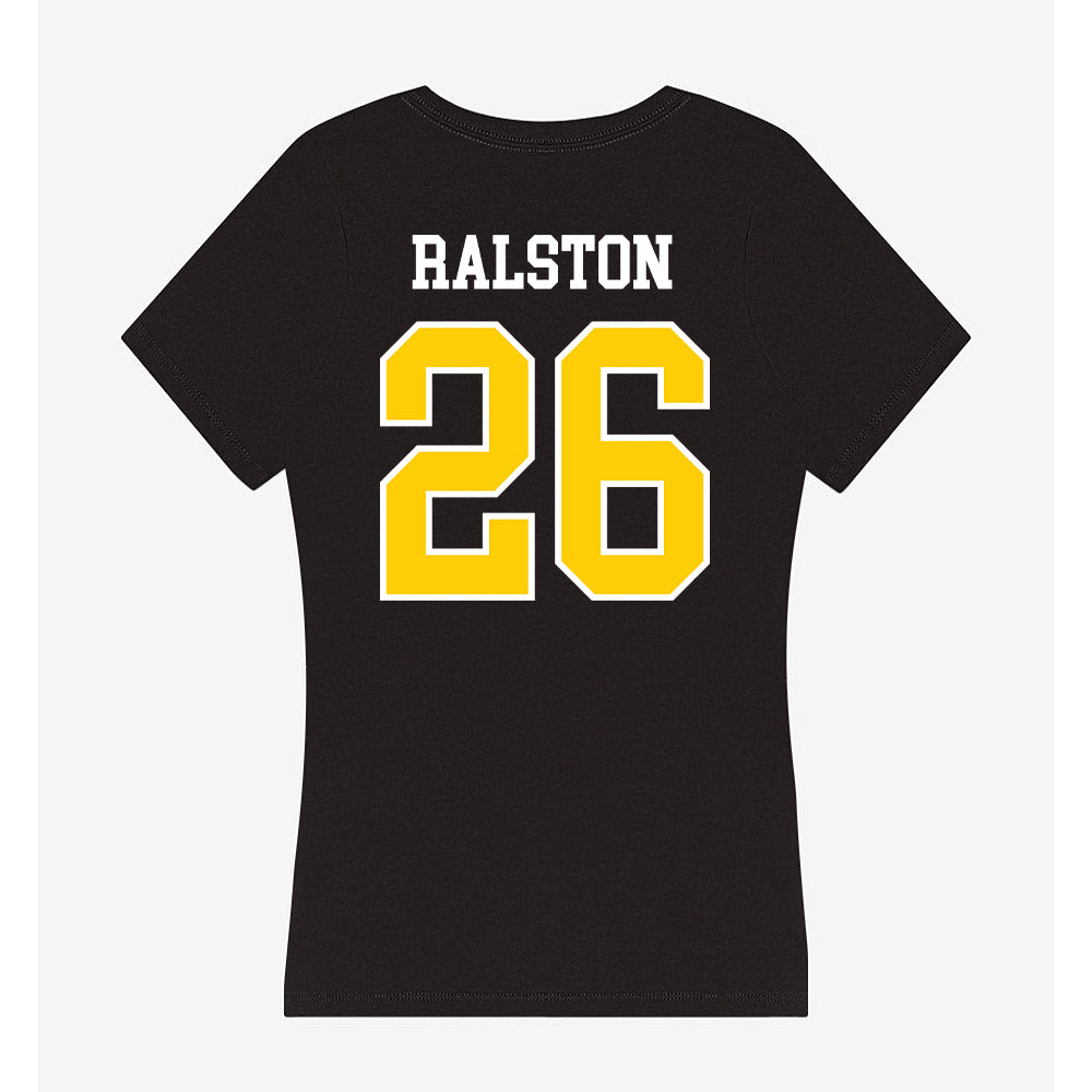 Centre College - NCAA Women's Soccer : Meg Ralston - Women's V-Neck T-Shirt-1