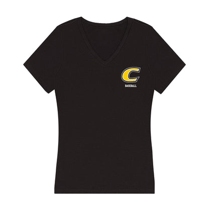 Centre College - NCAA Baseball : Austin Gentile - Women's V-Neck T-Shirt-0