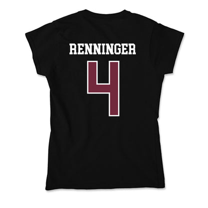 FDU - NCAA Women's Basketball : Ava Renninger - Soft Style Women’s T-Shirt-1